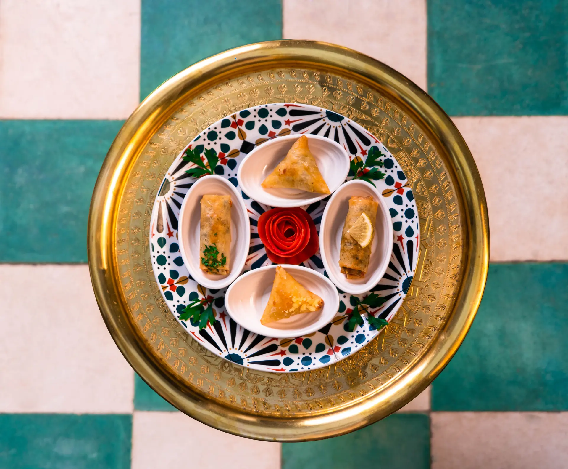 Creative portrait photography for brand campaign