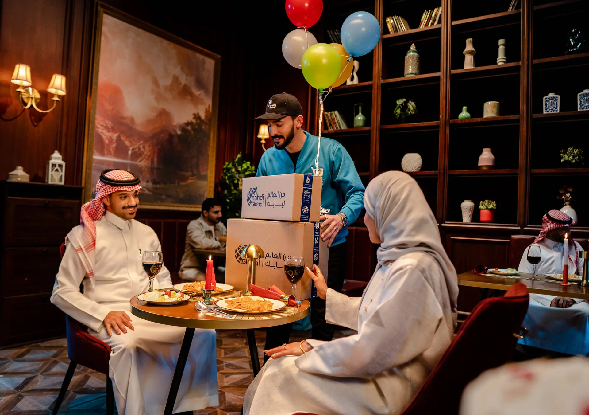 On-location production shoot capturing authentic moments