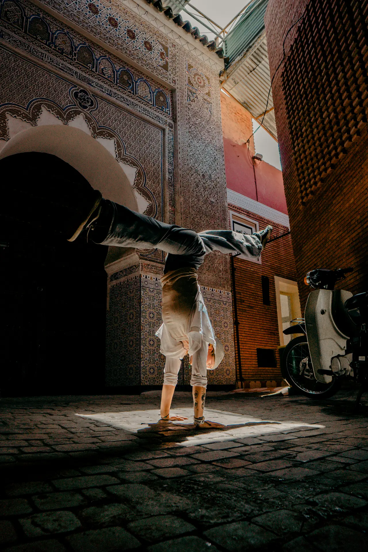 Dynamic action photography capturing athletic movement